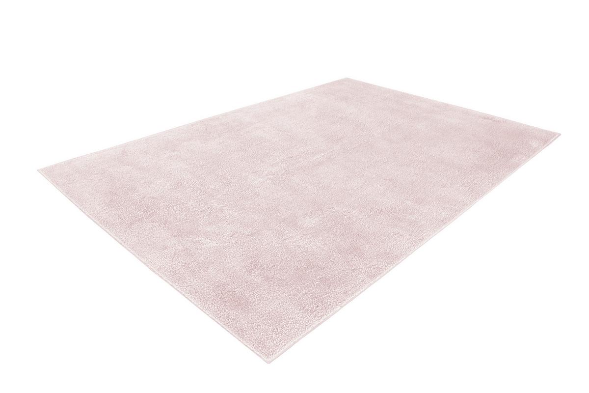 Hochflorteppich Hellrosa Bali 200x290 cm - Hellrosa, Design, Textil (200/290cm) - Kayoom