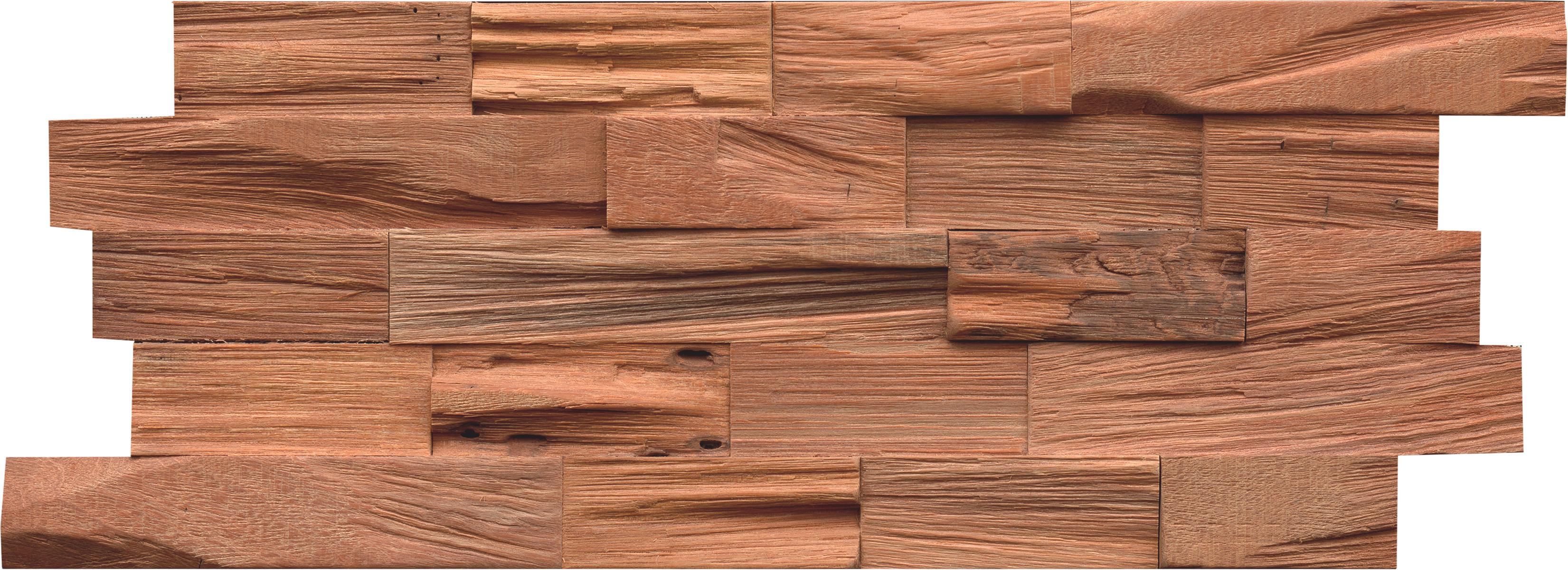 Wandverkleidung Fsc Axw Bangkirai Natur - Hellbraun, Basics, Holz (50/20/1.8cm)