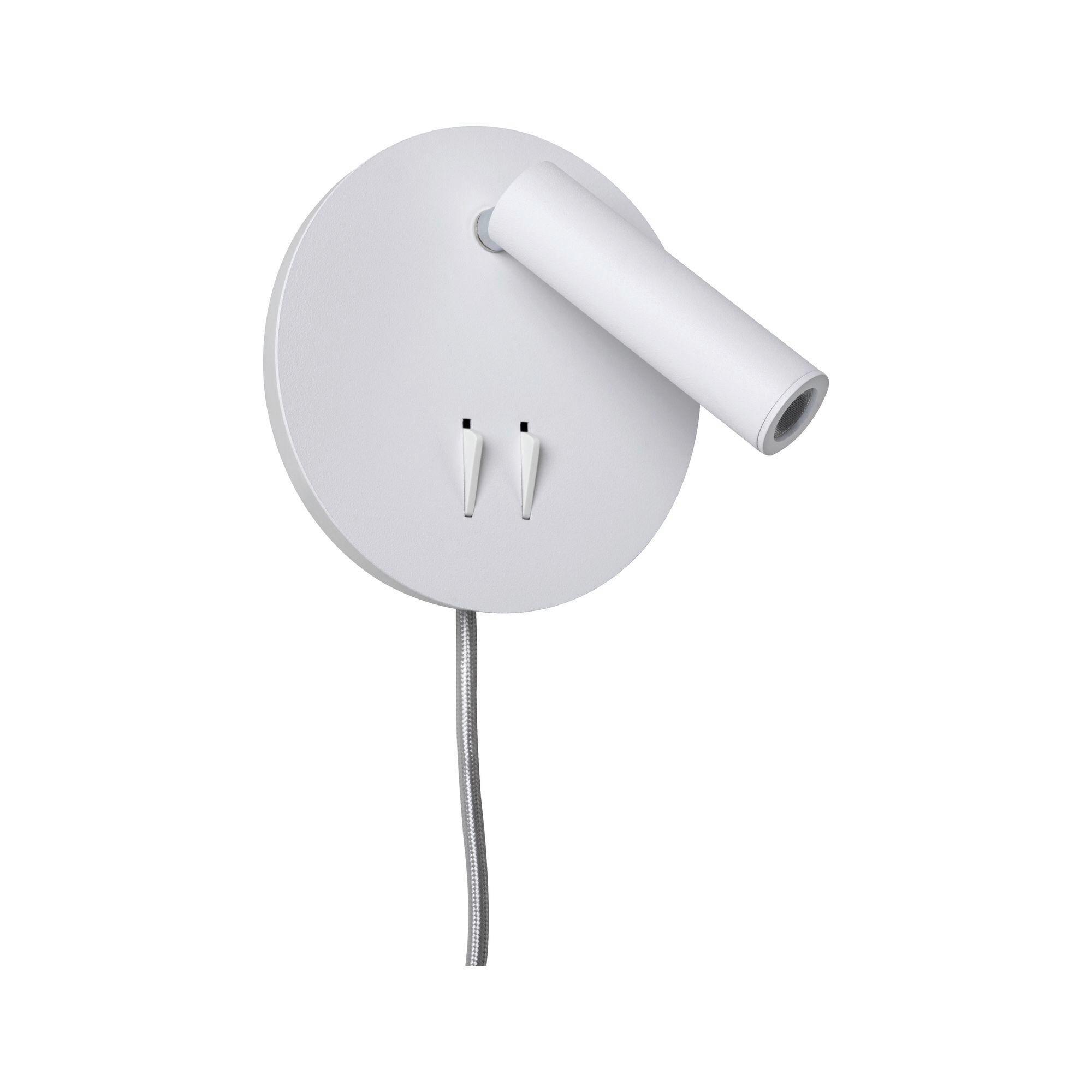 Led-wandleuchte Tabari 1-Flammig Schwenkbar - Chromfarben/Weiß, Basics, Metall (14cm) - Paulmann