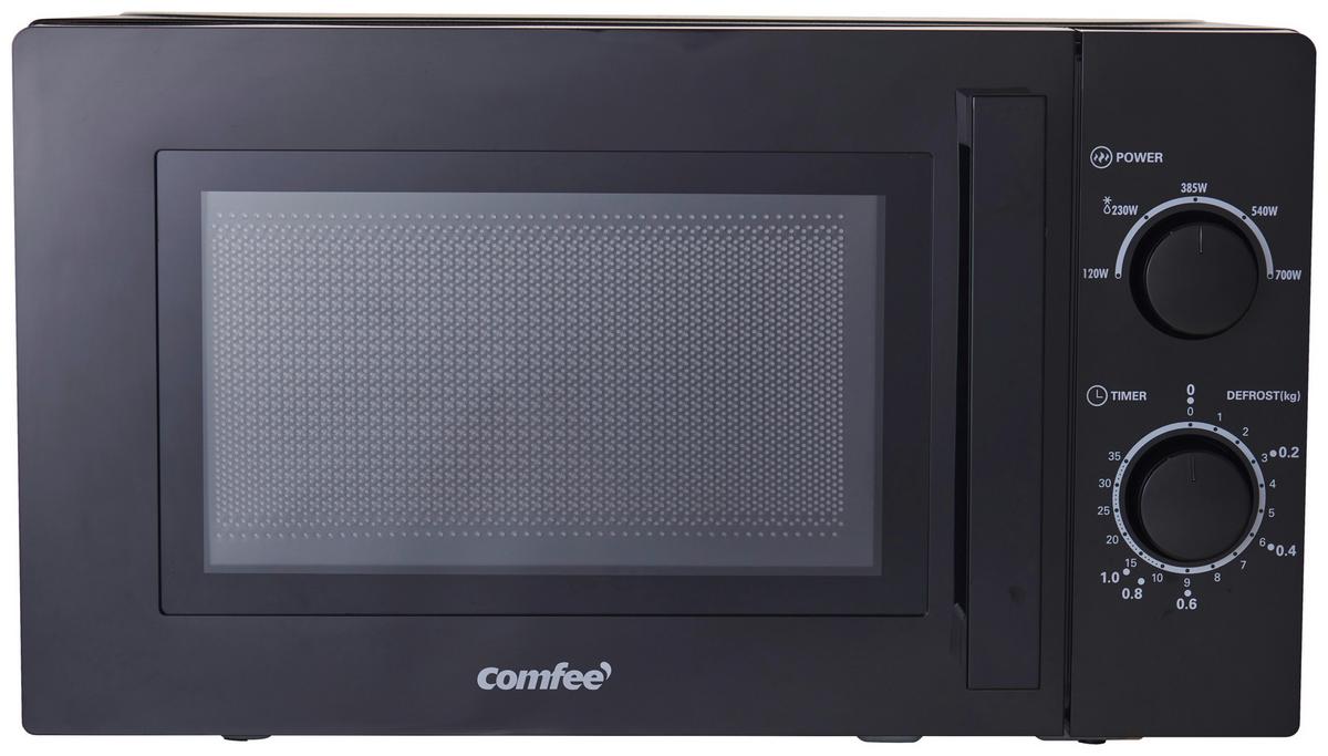 Mikrowelle Solo Schwarz 700w Solo Schwarz - MODERN, Kunststoff (44/25,8/35,75cm) - Comfee