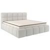 Polsterbett Cloudy M. Matratze Creme, Lf: 180x200 Cm - Creme, Trend, Holz/Holzwerkstoff (180/200cm) - Luca Bessoni