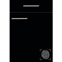 Frontfarbe Ip3150 Schwarz Lack Matt - Schwarz, MODERN, Holzwerkstoff - Impuls