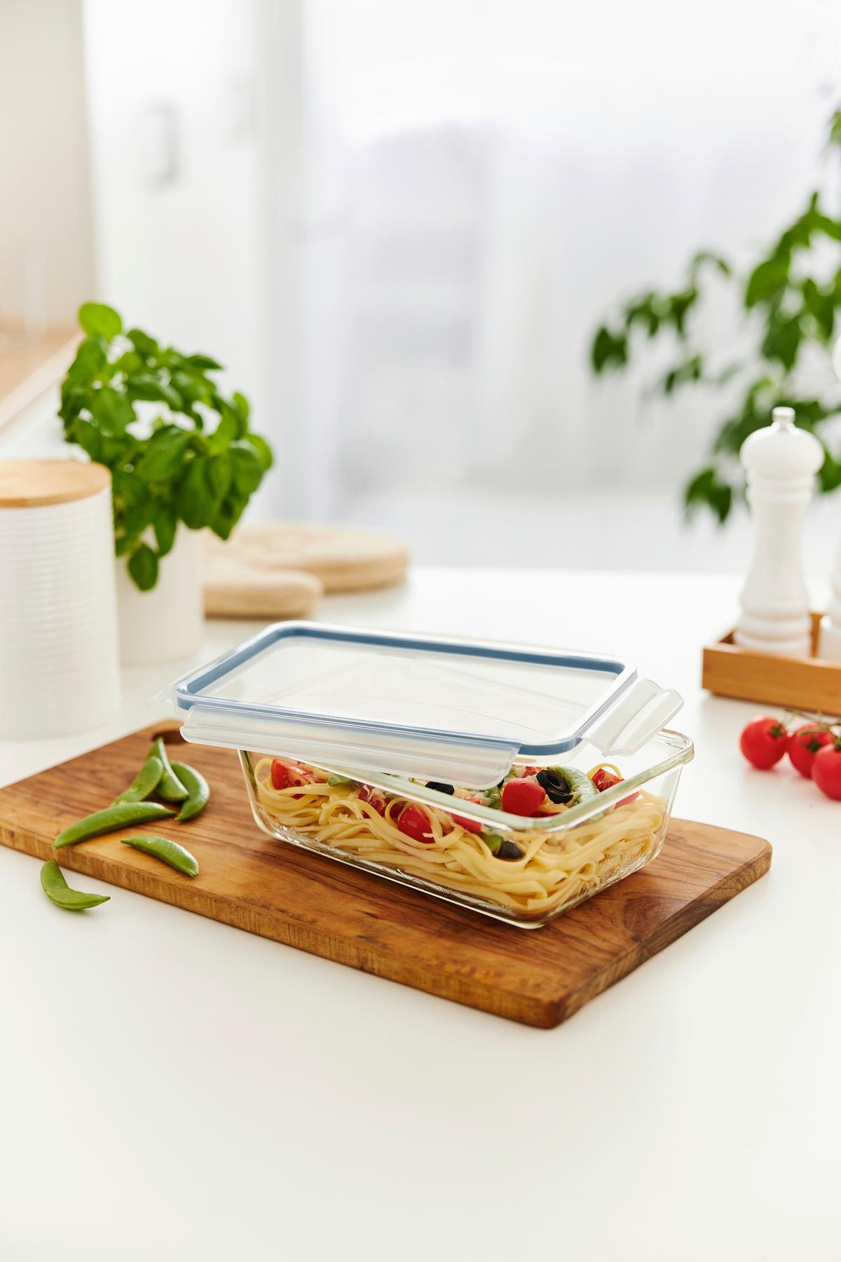 Frischhaltedosenset Transparent B: 16,5 cm - Basics (24/16,5/22,8cm) - Rotho