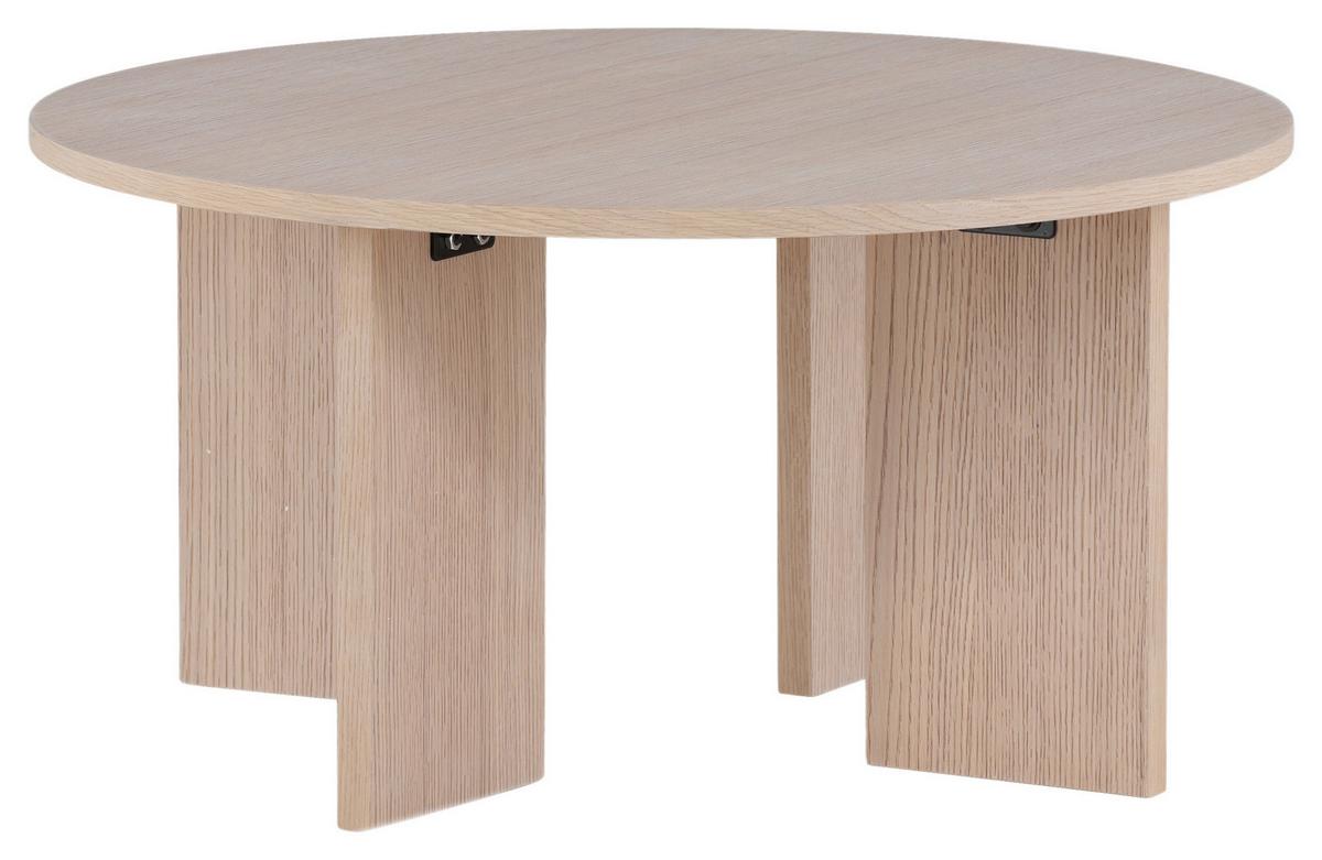 Couchtisch Askerön - Weiß, Design, Holzwerkstoff (80/80/40cm) - Livetastic