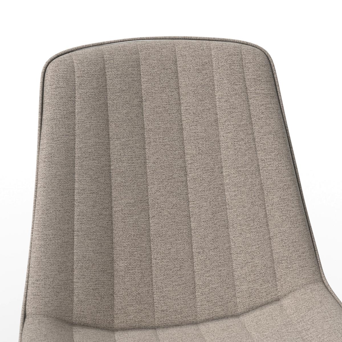 Jídelní set Eolona, 120cm - černá/krémová, Moderní, kov/kompozitní dřevo (120/76/120cm) - Bessagi Home