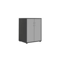 AKTENSCHRANK OFFICE EDITION - Anthrazit/Grau, LIFESTYLE, Holzwerkstoff (54/74/50cm) - MID.YOU