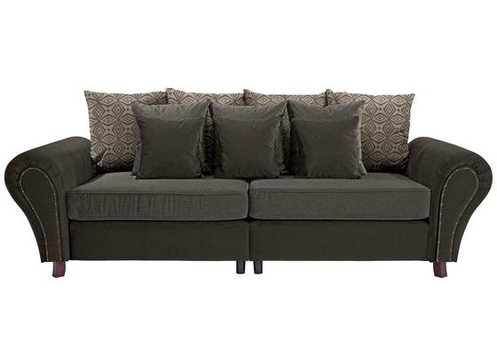 Veľká Sedačka Living - hnedá/svetlohnedá, Romantický / Vidiecky, kov/drevo (265/82-102/108cm) - James Wood Veľká Sedačka Living - hnedá/svetlohnedá, Romantický / Vidiecky, kov/drevo (265/82-102/108cm) - James Wood