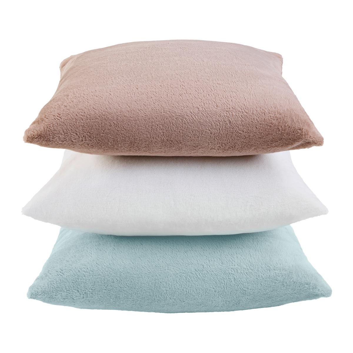 DEKORAČNÍ POLŠTÁŘ MINKI - světle modrá, textil (45/45cm) - Mömax