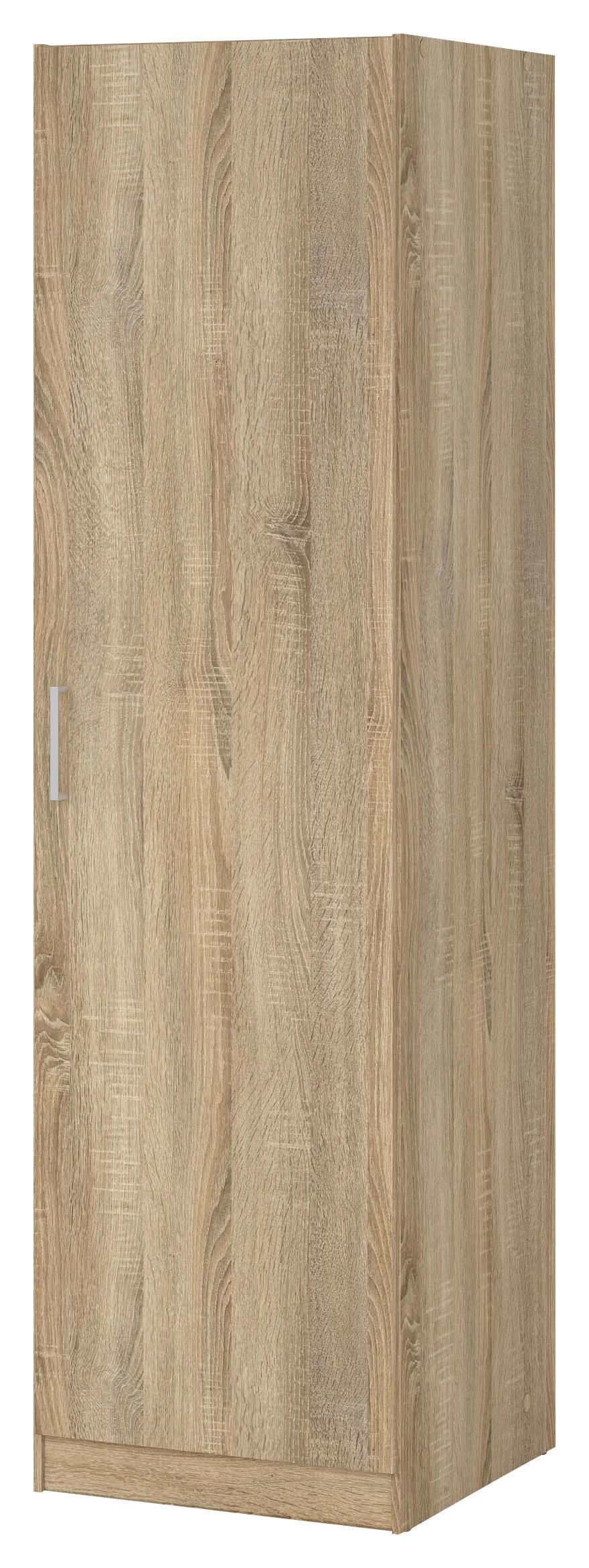 Ruhásszekrény Space - Sonoma tölgy, Konventionell, fa (48,6/175,4/49,5cm)