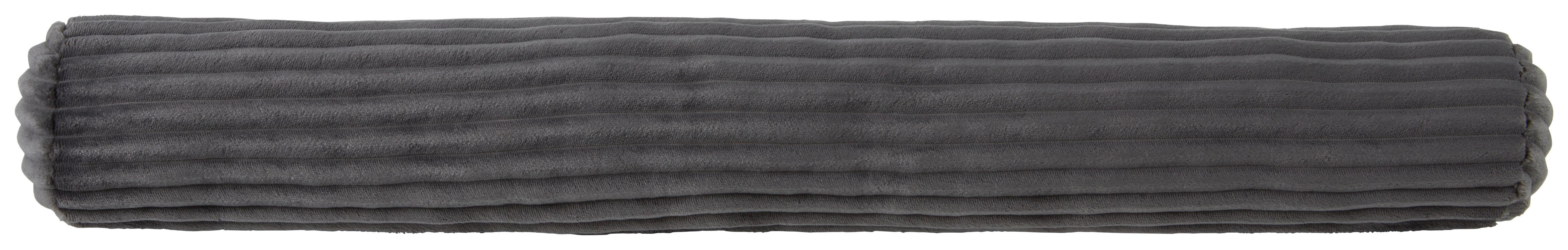 Zugluftstopper Sina - Anthrazit, MODERN, Textil (12/90cm) - Luca Bessoni