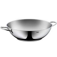 Wok D: 32 Cm Edelstahl Rostfrei - Silberfarben, MODERN, Metall (32cm) - Silit