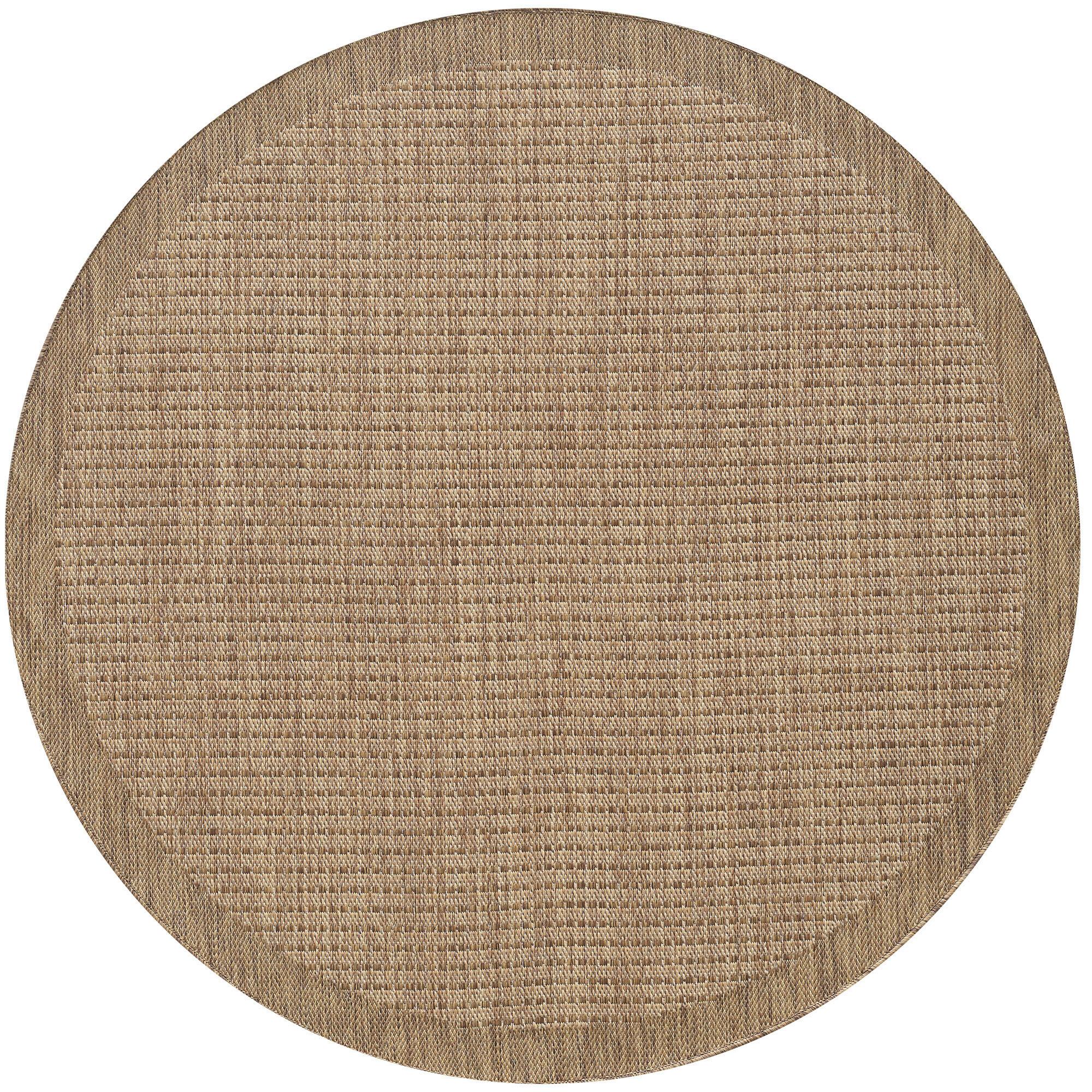 Outdoor-teppich Giza Braun 200 Cm, In- & Outdoor - Braun, Basics, Textil (200cm) - Novel