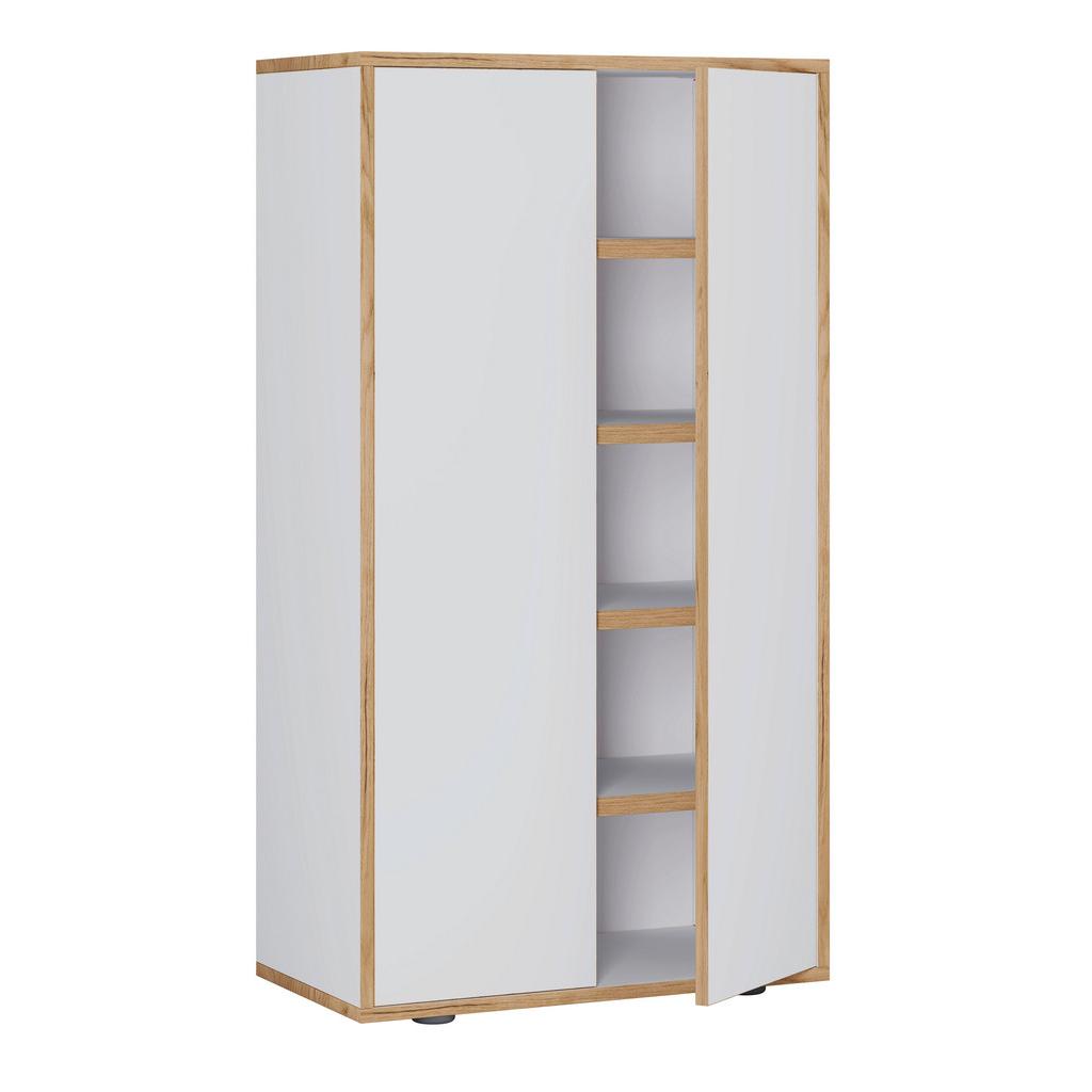 Schuhschrank Salia Anthrazit/honigeiche B: 60 Cm