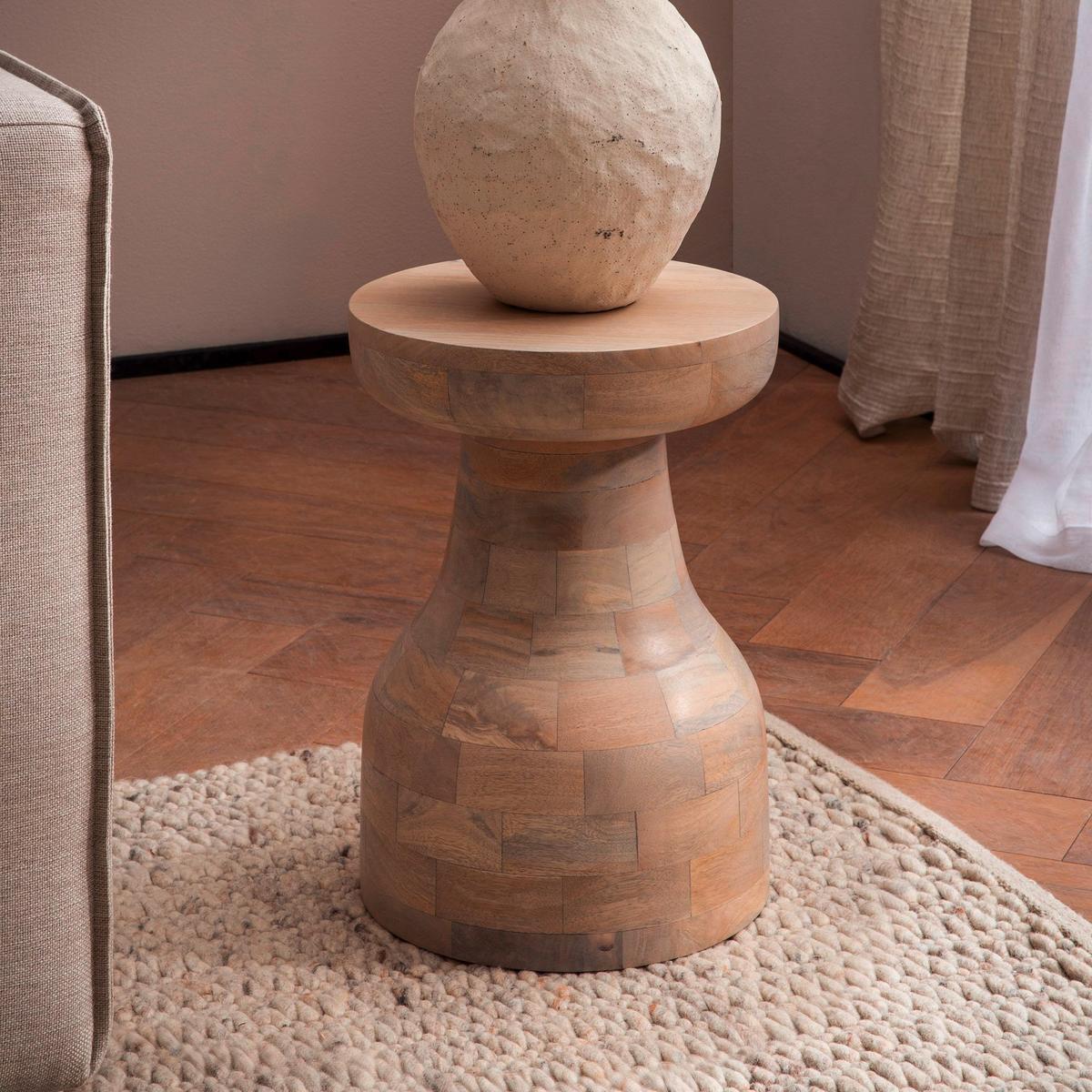 Beistelltisch Braun B: 30 Cm - Braun, Design, Holz (30/30/42,5cm) - Livetastic