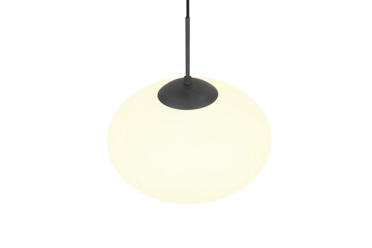 Hängeleuchte 363190132 Fomento - Schwarz/Weiß, Basics, Glas/Metall (40/150cm) - Trio Leuchten
