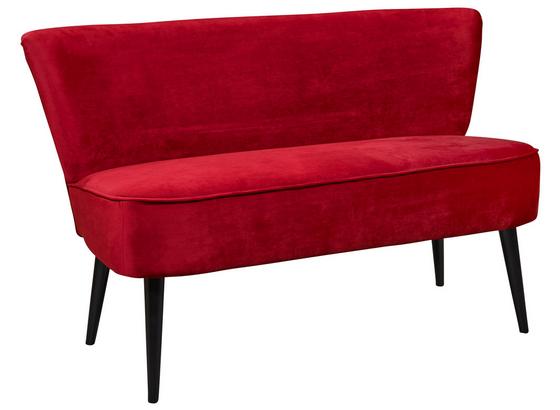 Sitzbank Lord B: ca. 140 cm Rot - Rot/Schwarz, Trend, Holzwerkstoff/Textil (140/83/75cm) - Carryhome Sitzbank Lord B: ca. 140 cm Rot - Rot/Schwarz, Trend, Holzwerkstoff/Textil (140/83/75cm) - Carryhome