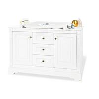 Wickelkommode 133467x Emilia - Weiß, Trend, Holzwerkstoff (150/101/78 bzw 58cm) - Pinolino