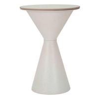 Couchtisch White Double Weiß B: 44,5 Cm - Weiß, Basics, Keramik/Metall (44,5/63/44,5cm)