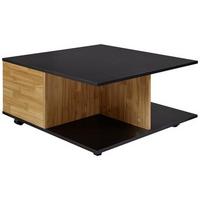 Konfererenční stůl pískovo-antracitový - antracitová/pískové barvy, Moderní, kompozitní dřevo/plast (70/70/36,5cm) - MID.YOU