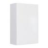 Hängeschrank Pienza B: 40 cm Weiß Dekor mit Drehtüre - Weiß, Basics, Holzwerkstoff (40/64/20cm) - Held