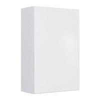 Hängeschrank Pienza B: 40 cm Weiß Dekor mit Drehtüre - Weiß, Basics, Holzwerkstoff (40/64/20cm) - Held