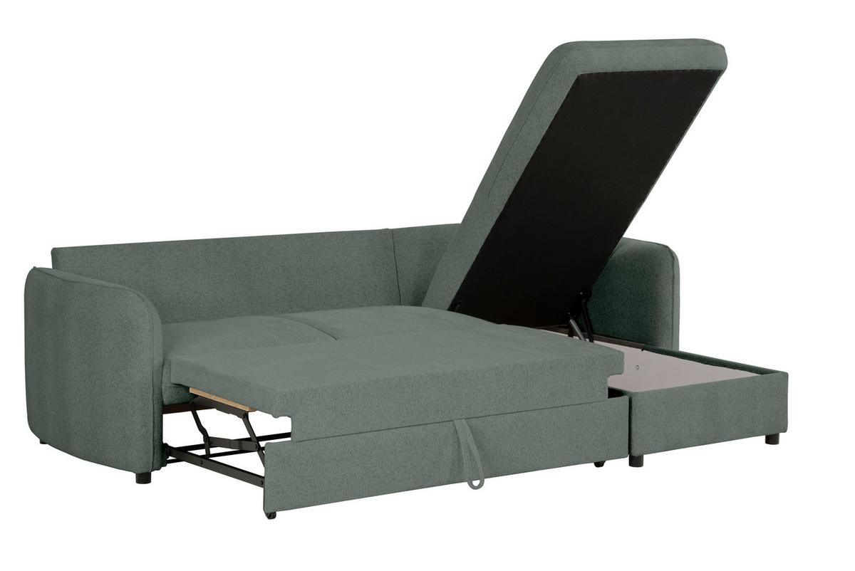 Ecksofa Costo Grau S: 254 cm - Grau, Design, Textil (254/160cm) - MID.YOU