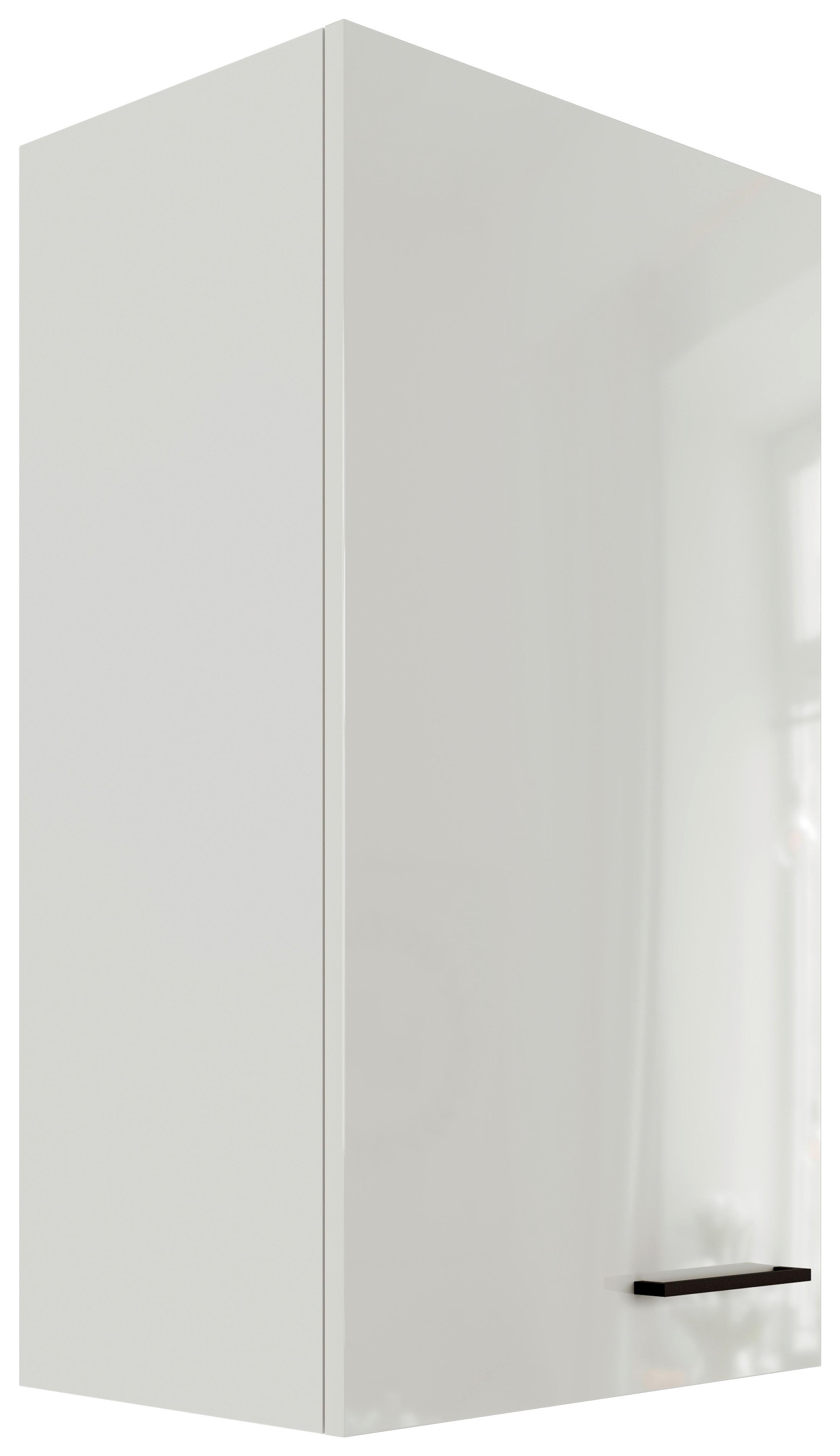 Kuchyňská horní skříňka LEVI LEVI - šedá/černá, Moderní, kov/kompozitní dřevo (50/89/32cm) - FlexWell