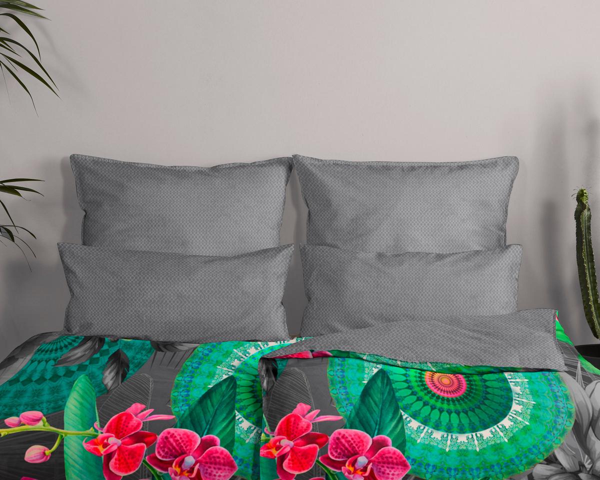 Bettwäsche Thirze Multicolor 140x200 cm - Multicolor, Textil (140/200cm)