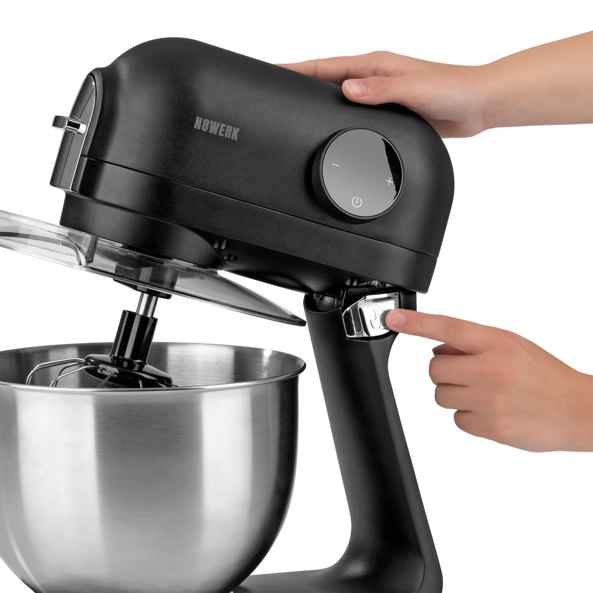 Küchenmaschine 09566 - Edelstahlfarben/Schwarz, Basics, Kunststoff/Metall (37/26,5/41cm)