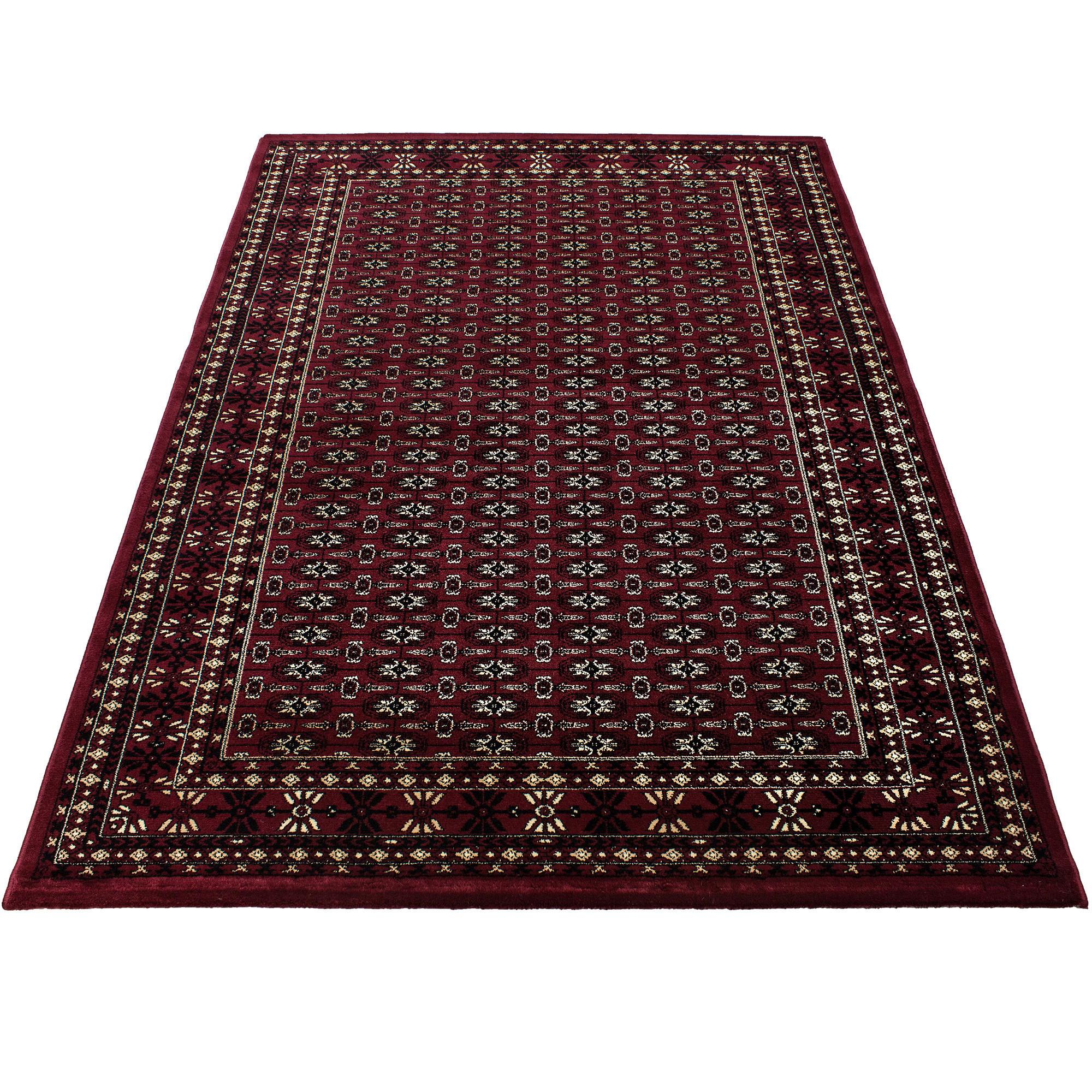Orientalischer Webteppich Rot Marrakesh 200x290 cm - Dunkelrot, KONVENTIONELL, Textil (200/290cm)