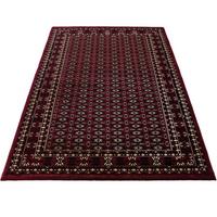 Orientalischer Webteppich Rot Marrakesh 120x170 cm - Dunkelrot, KONVENTIONELL, Textil (120/170cm)