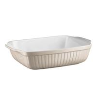 Auflaufform Beige Steinzeug  Ca. 3,1l - Beige, Basics, Keramik (33/8/24cm) - Mäser