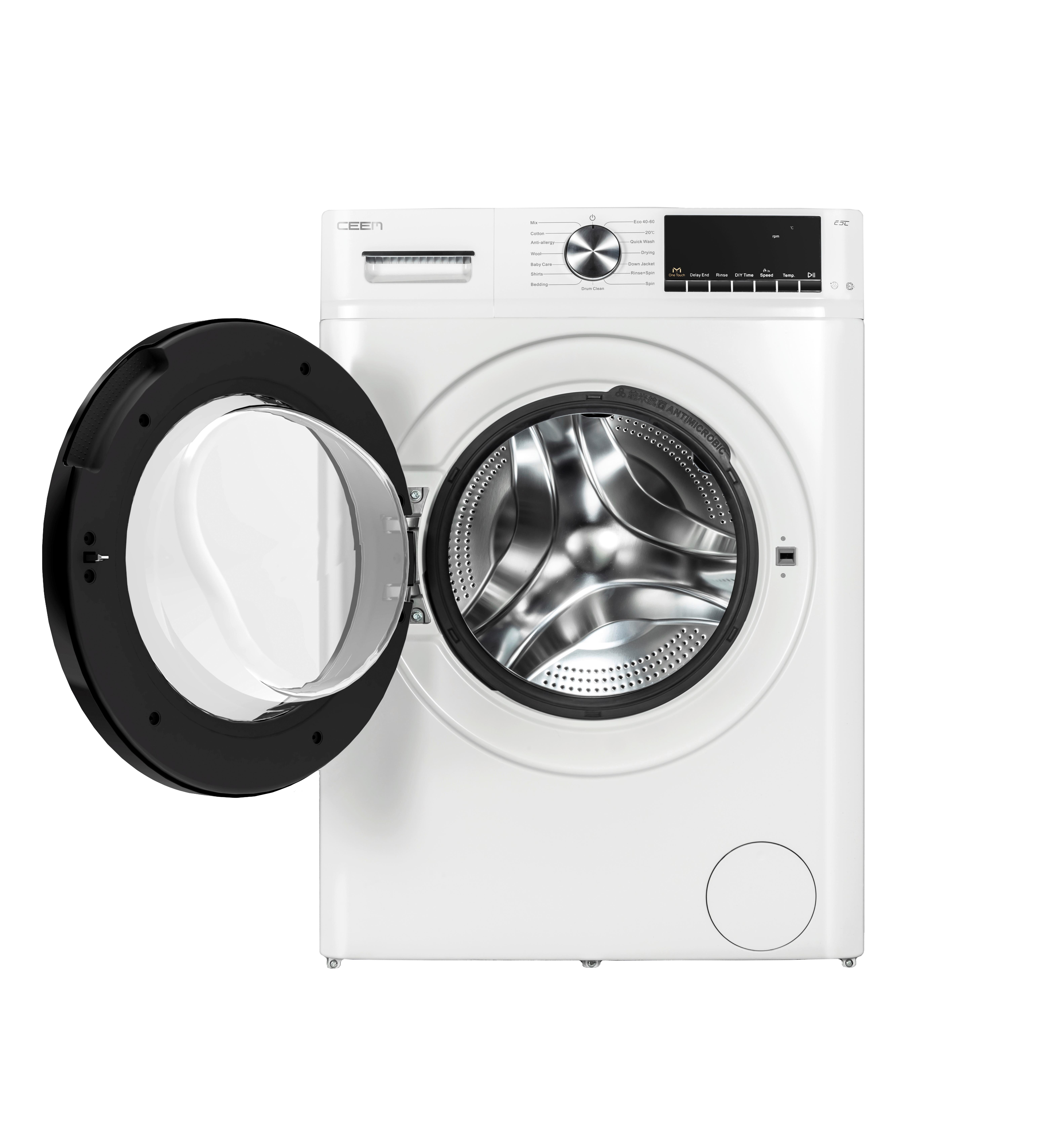 Waschmaschine Wm 170 - Weiß, Basics, Glas/Kunststoff (59,5/84,7/52cm) - CEEM