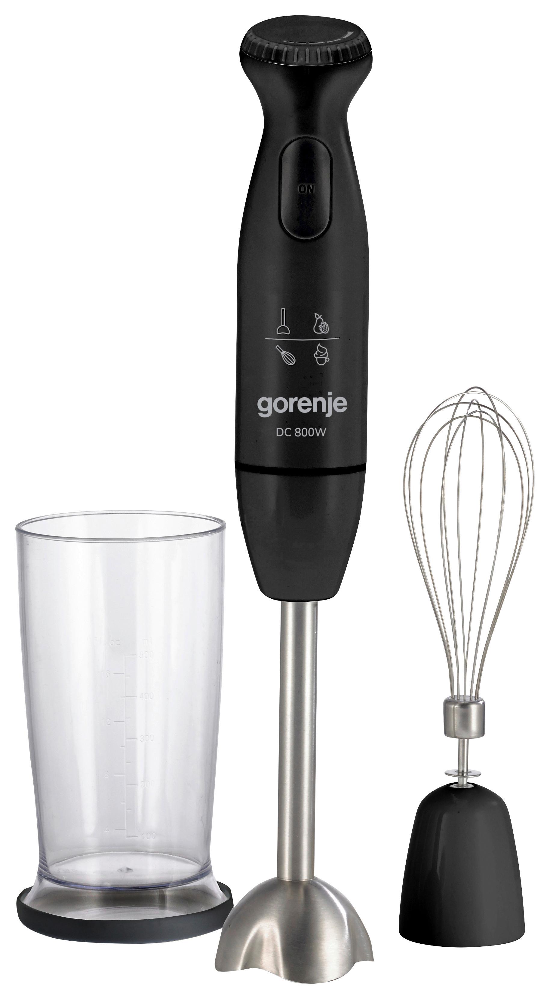 Stabmixer, 800W HBC802QB - Schwarz, Basics, Kunststoff/Metall (5,4/39,7/6,5cm)
