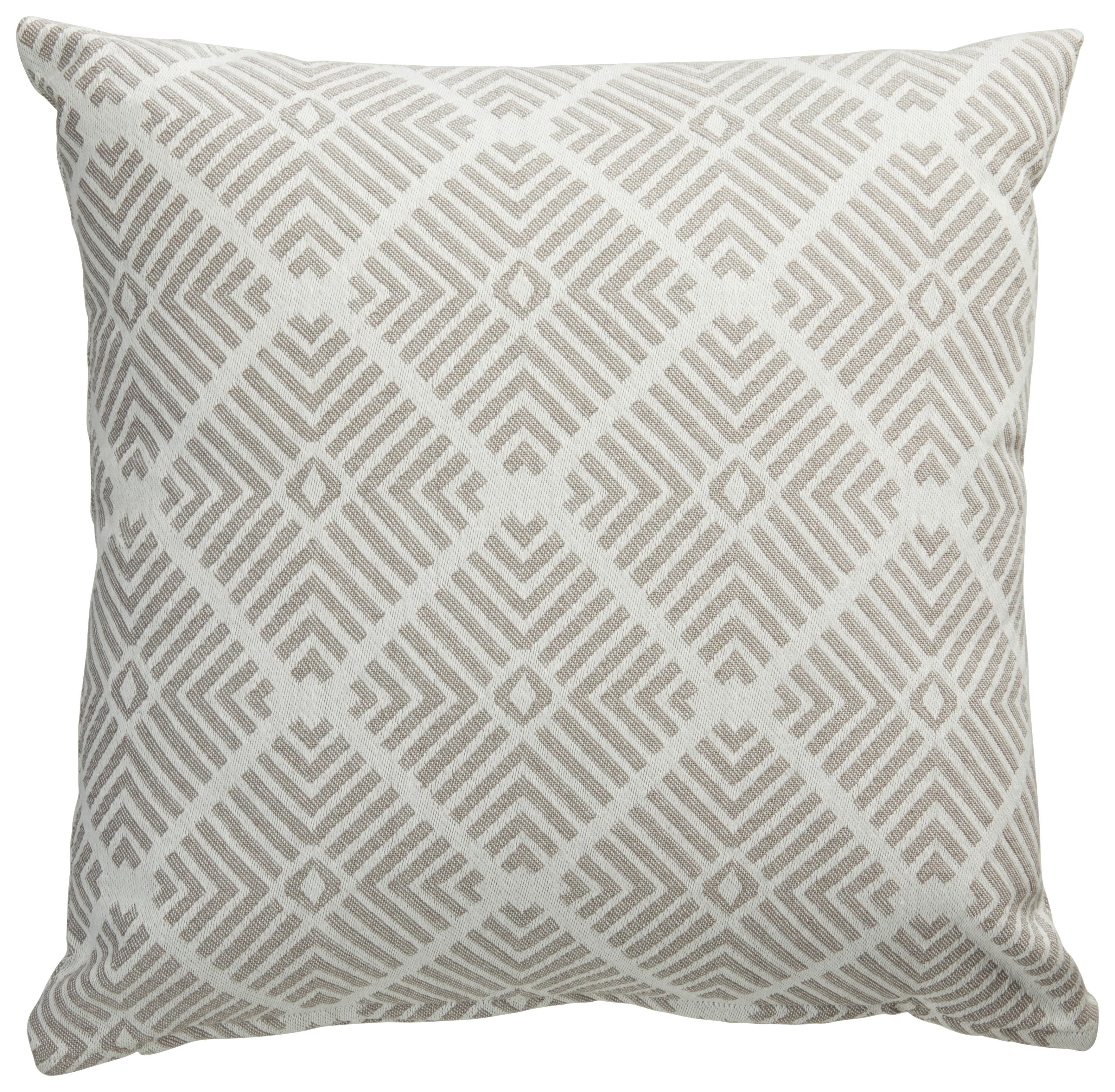 Zierkissen Verona - Silberfarben, MODERN, Textil (45/45cm) - Luca Bessoni