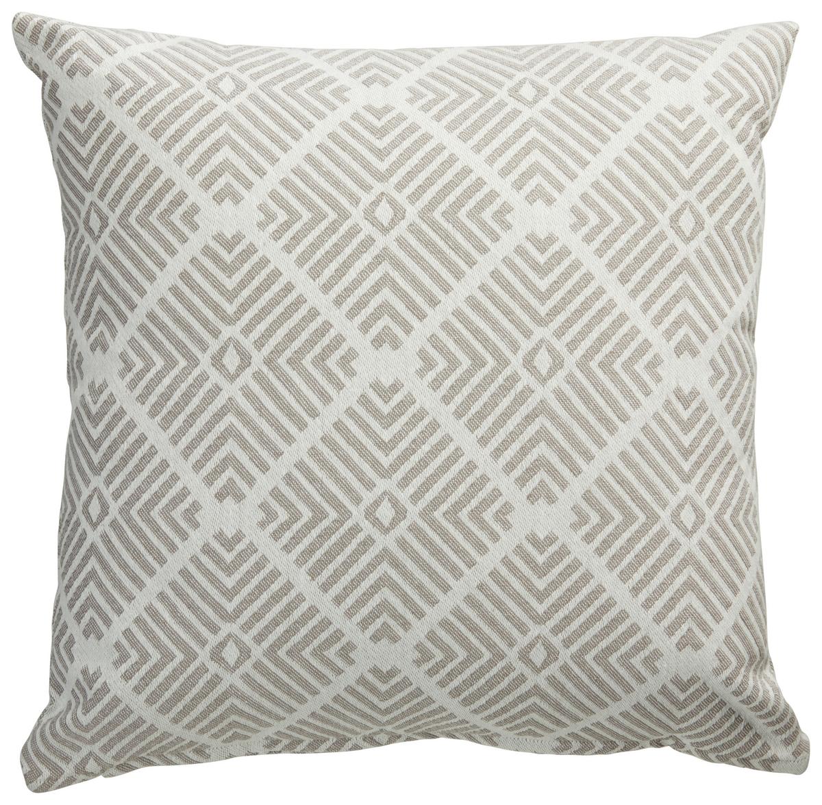 Zierkissen Verona - Silberfarben, MODERN, Textil (45/45cm) - Luca Bessoni