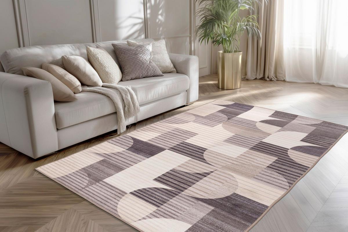 Flachwebteppich Taupe, Bxl: Ca. 160x230 Cm - Taupe, Basics, Textil (160/230cm) - Kayoom