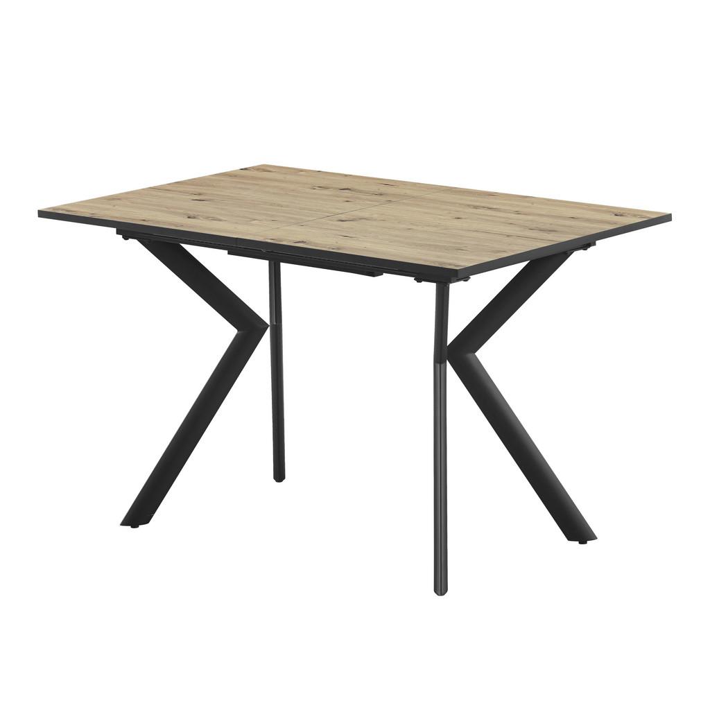 Ausziehtisch Marcel Giga 120AZ Melamin Eiche, B: 120-160cm