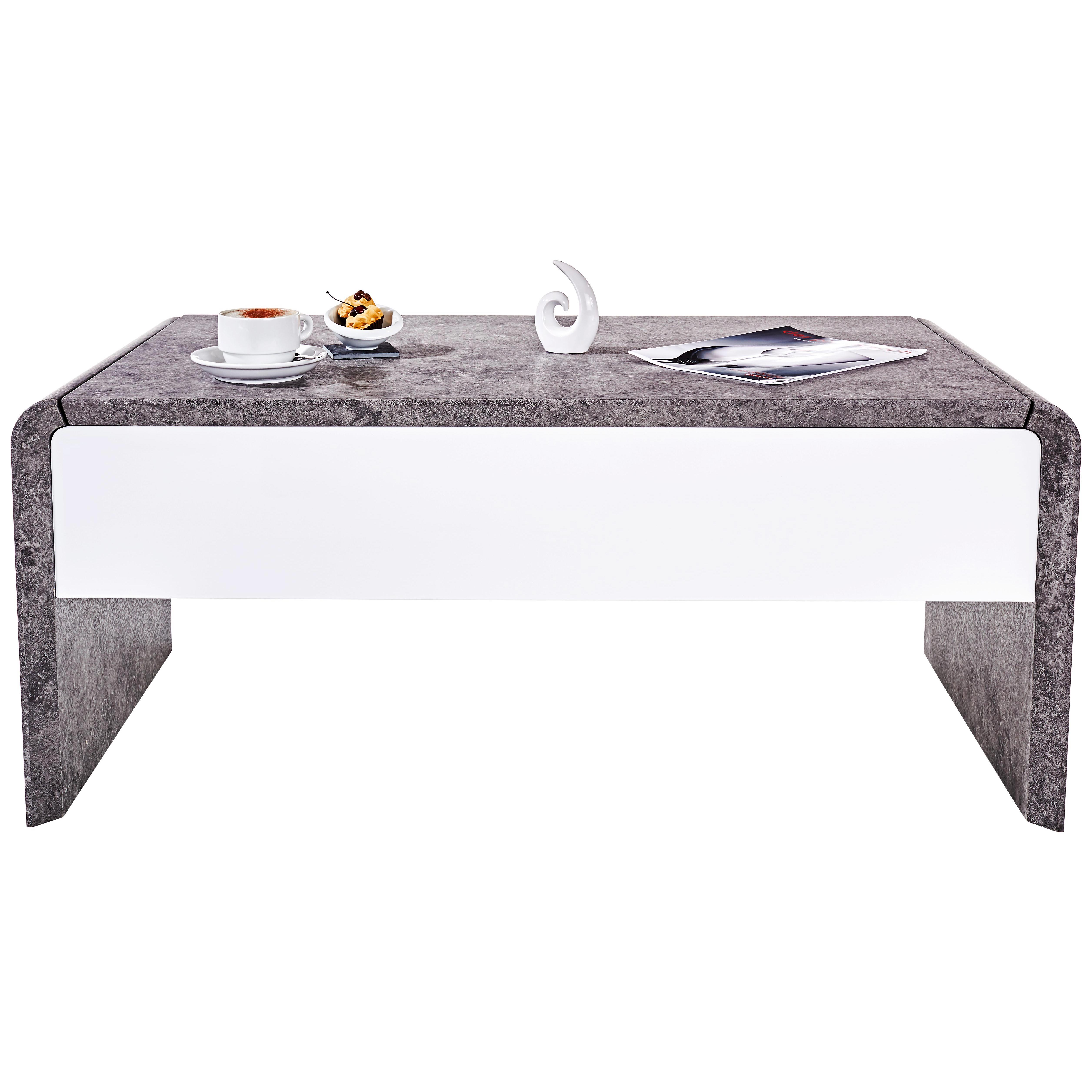 Höhenverstellbarer Couchtisch