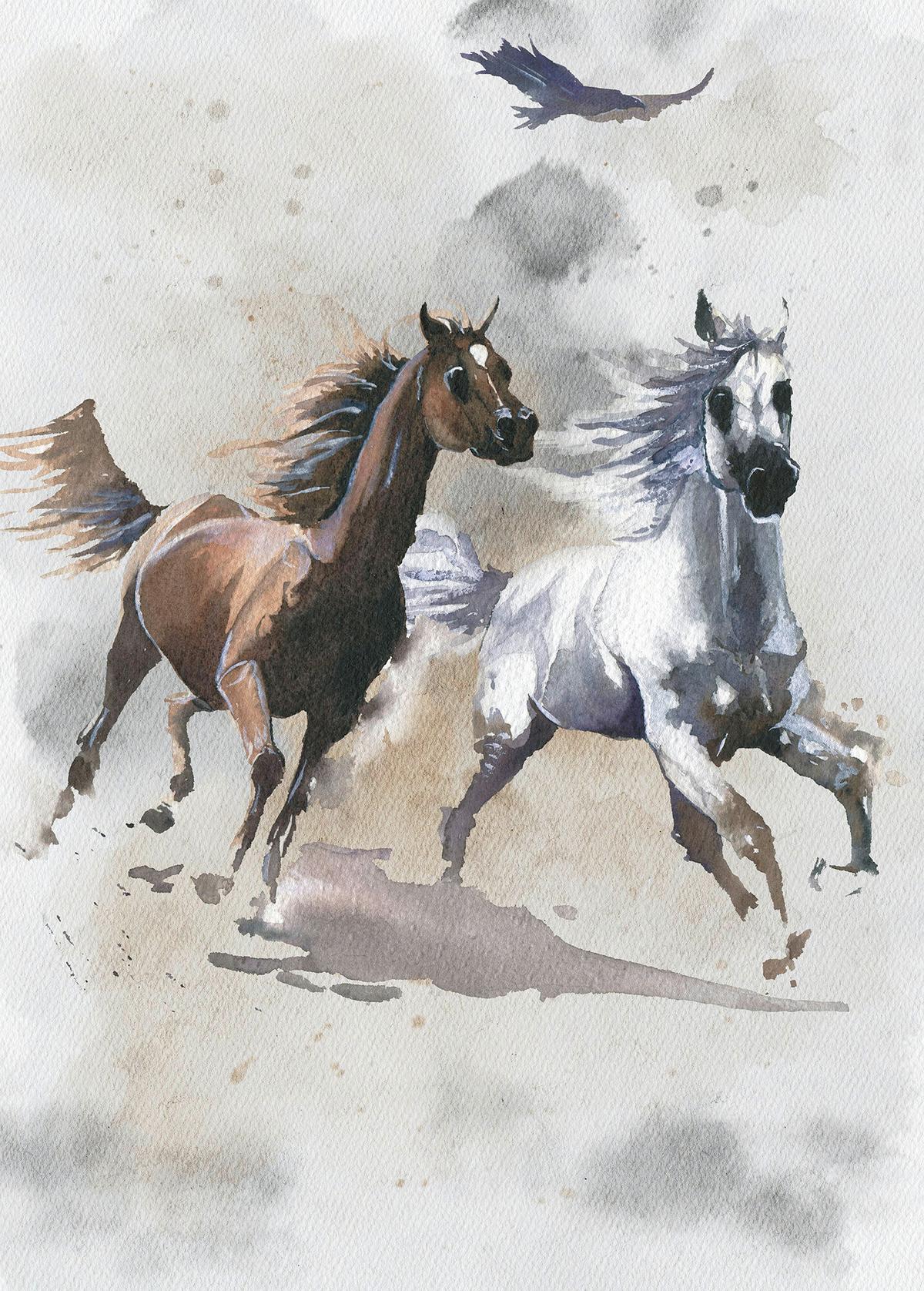 Fototapete Wild Ride - Multicolor, Trend, Papier (200/280cm)