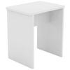 Hocker Esal Weiß B: 40 cm Esal - Weiß, MODERN, Holzwerkstoff (40/45/30cm) - MID.YOU