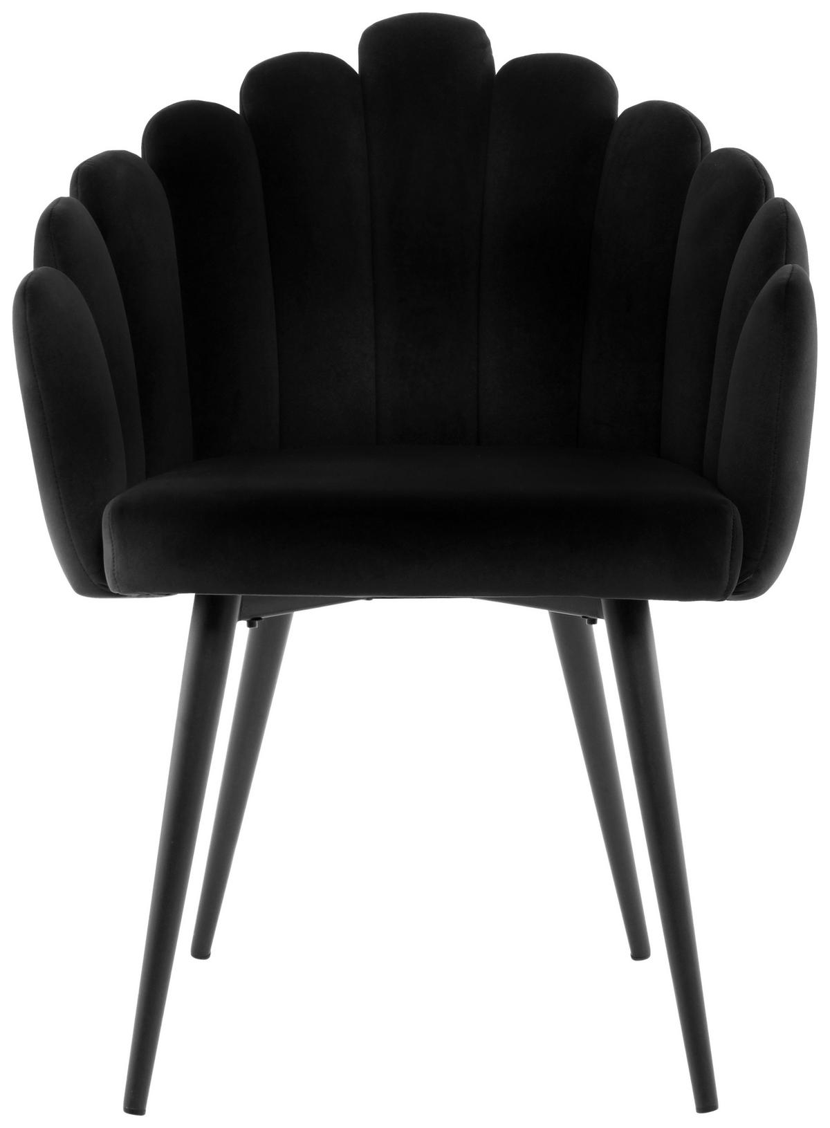 STOLIČKA S PODRÚČKAMI JEANE 625 - čierna, Design, kov/plast (61/85/58cm) - Kayoom