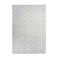 Teppich Anthrazit, Weiß Vivica 125, Bxl: 160x230 Cm - Anthrazit/Weiß, KONVENTIONELL, Textil (160/230cm)