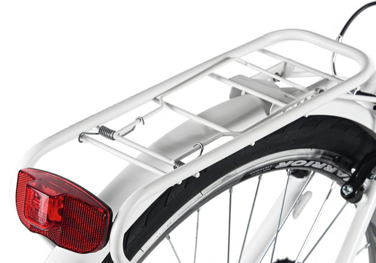 Trekkingrad Damen 28 Zoll - Weiß, LIFESTYLE, Metall (25/140/60cm)