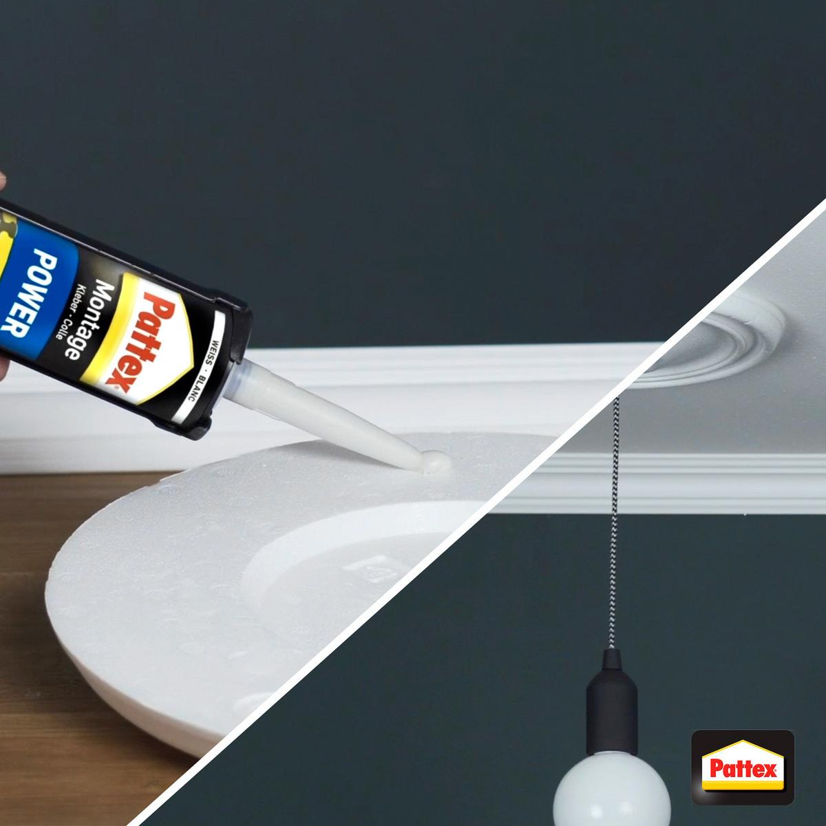 Montagekleber Duo-pack Starke &kraftvolle Befestigung - Basics, Kunststoff (10/23/5cm)