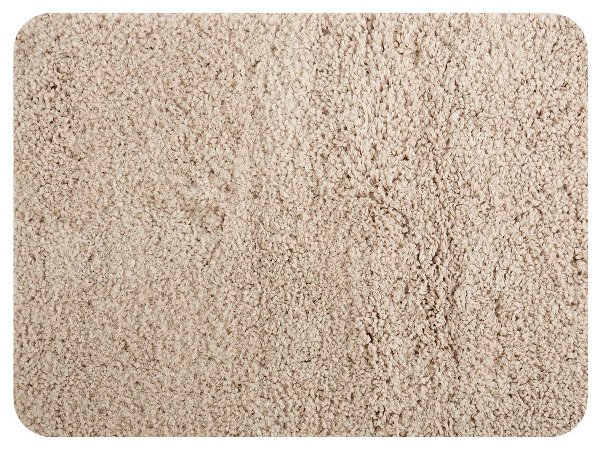 Badteppich Beige 70/50 cm - Beige, KONVENTIONELL (70/50cm) - Spirella