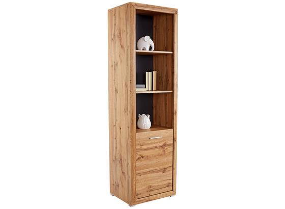 REGAL Tizio - Eichefarben/Silberfarben, MODERN, Holzwerkstoff (63/206/41cm) REGAL Tizio - Eichefarben/Silberfarben, MODERN, Holzwerkstoff (63/206/41cm)