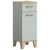 Midischrank Star Eiche/graugrün B: 34 Cm - Eiche San Remo/Graugrün, MODERN, Holzwerkstoff (34/87/31cm) - MID.YOU