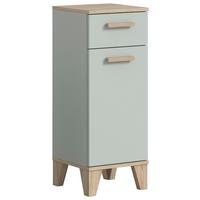 Midischrank Star Eiche/graugrün B: 34 Cm - Eiche San Remo/Graugrün, MODERN, Holzwerkstoff (34/87/31cm) - MID.YOU