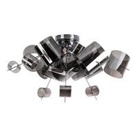 Deckenleuchte Exkl. 6xg9, 28w - Chromfarben, LIFESTYLE, Glas/Metall (57/38cm) - Näve